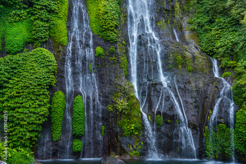 Banyumala twin waterfalls in Bali, Indonesien