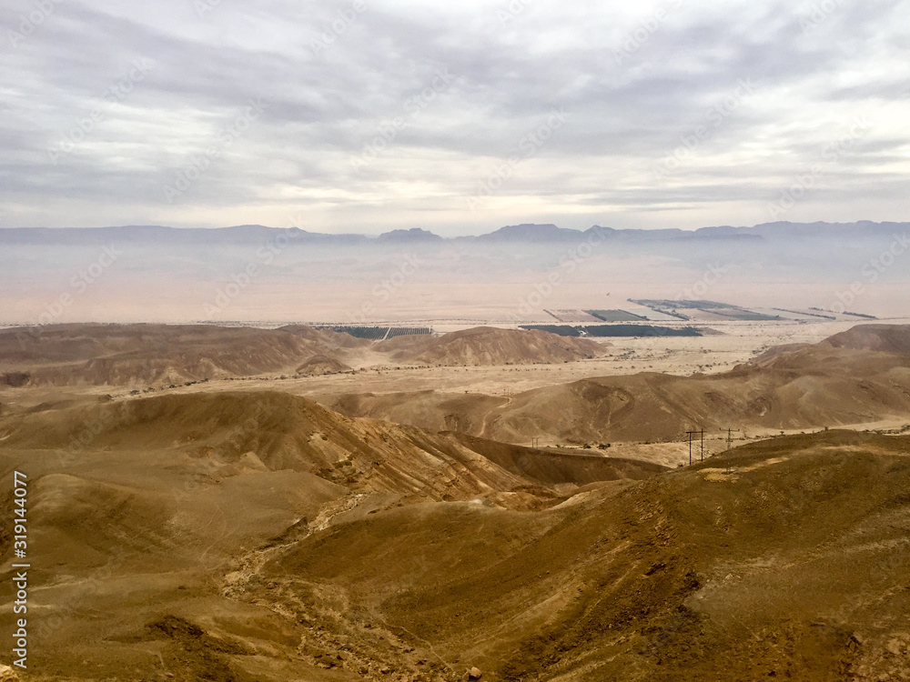 View of the desert