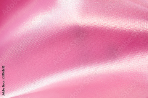 streak of pink fabric abstract background