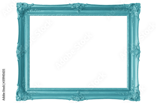 picture frame isolated on a white background