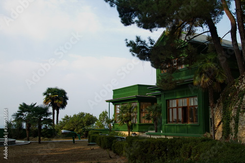 Joseph Stalin's cottage in the city of Pitsunda, Abkhazia.