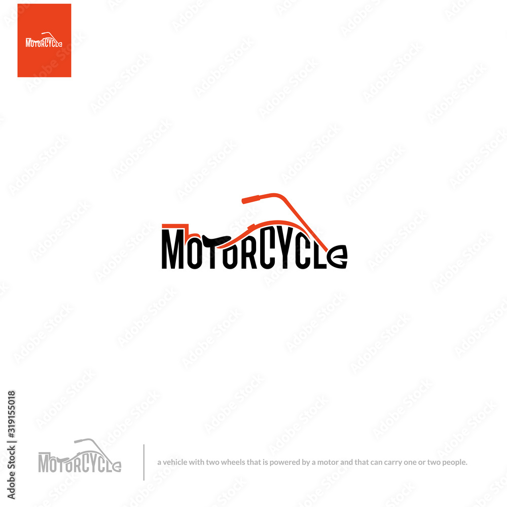 Word becomes the shape of the motorcycle. Word becomes the shape of the motorcycle.