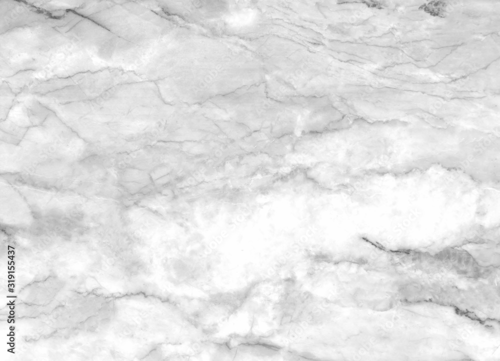 Naklejka premium White marble pattern texture