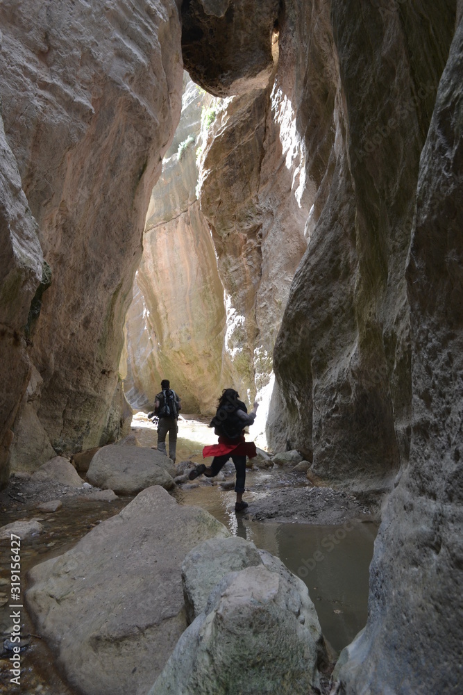 Avakas gorge in southwest of Cyprus
