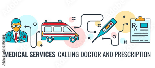 Medicine and Healthcare Banner