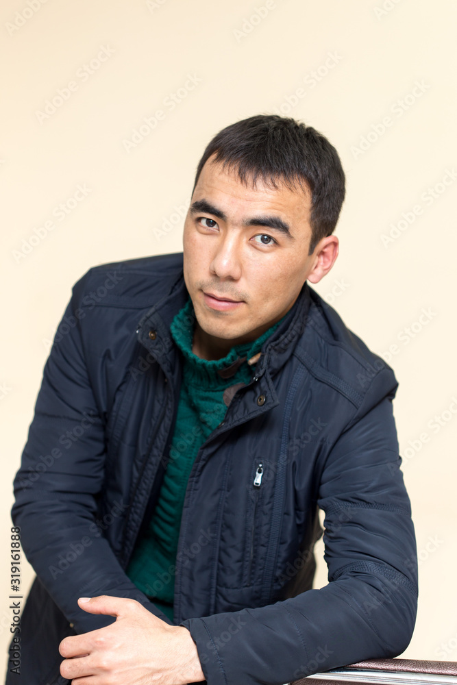 Obraz premium Portrait of a young, handsome guy