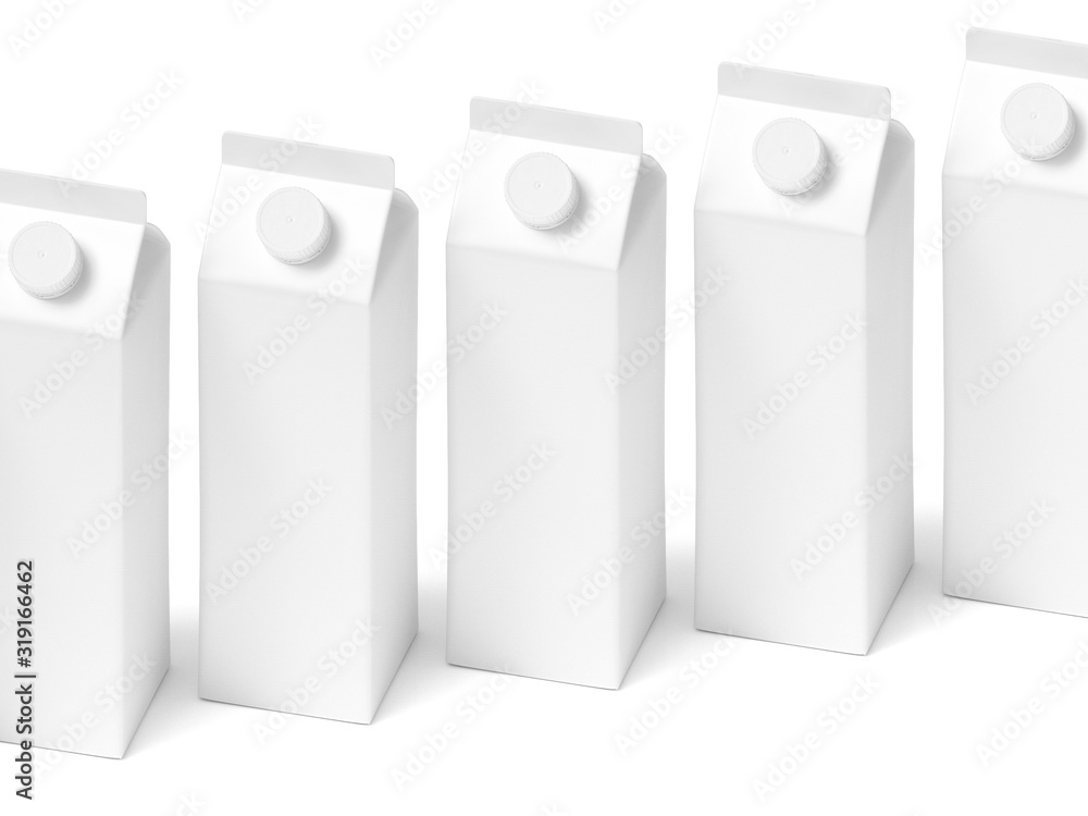 3D mockup of a packaging packaging template. 3D mockup of a packaging packaging template.