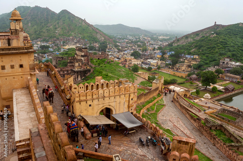 panoramic view of fort India 