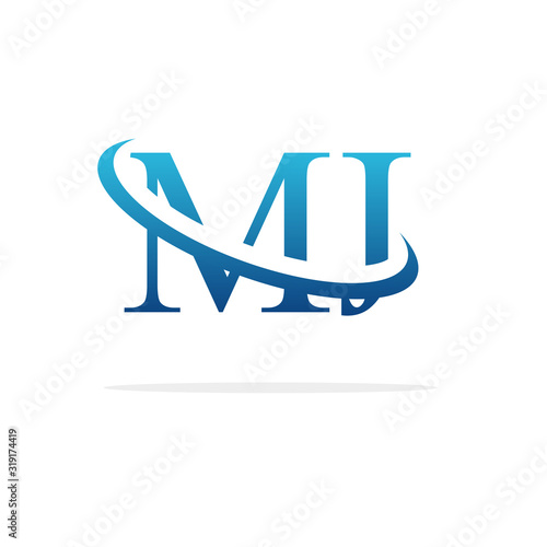 Creative MJ logo icon design