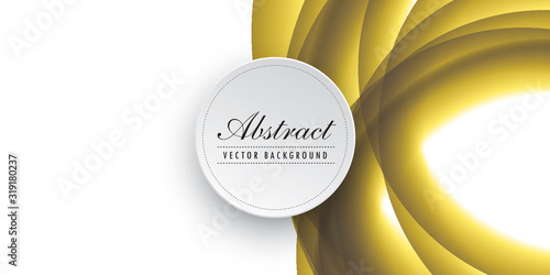Abstract yellow swirl background