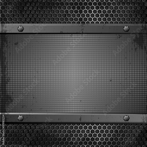 grunge metal background