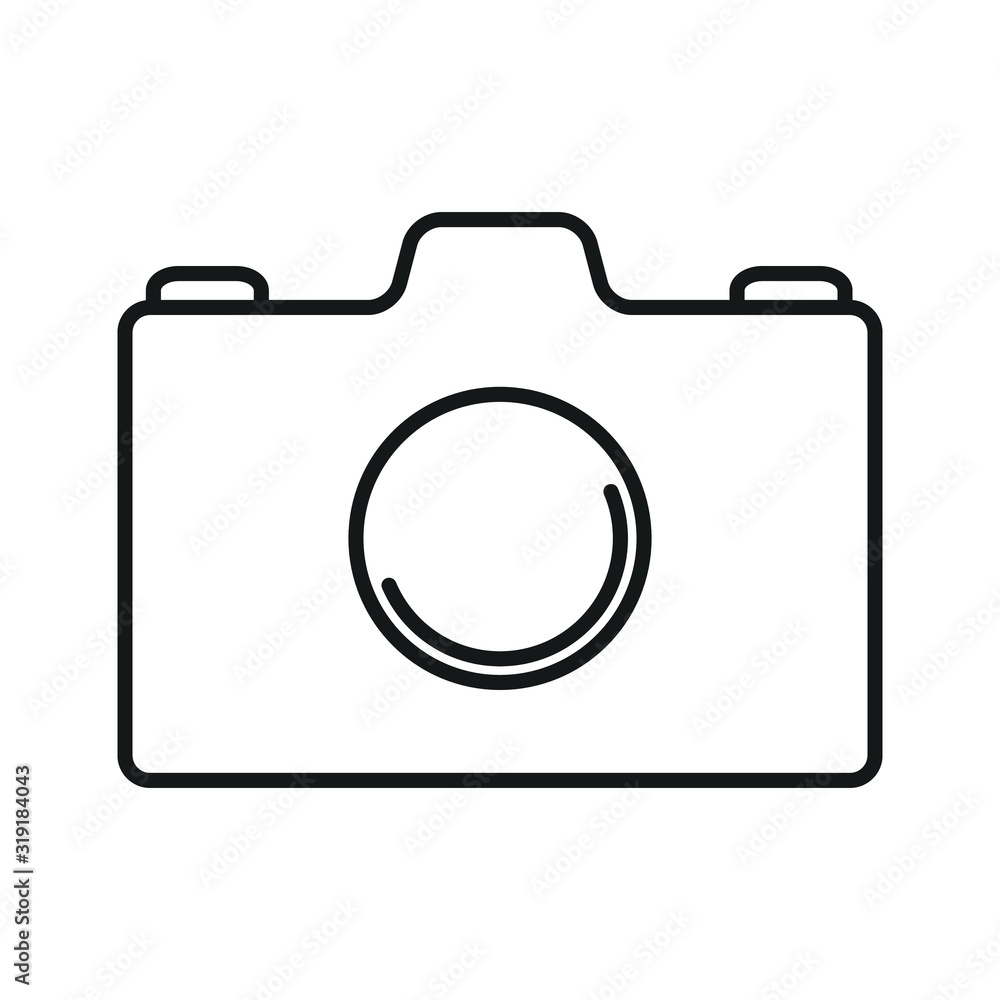 illustration vector graphic of camera icon, fit for icon, symbol, logo, illustration, etc. illustration vector graphic of camera icon, fit for icon, symbol, logo, illustration, etc.