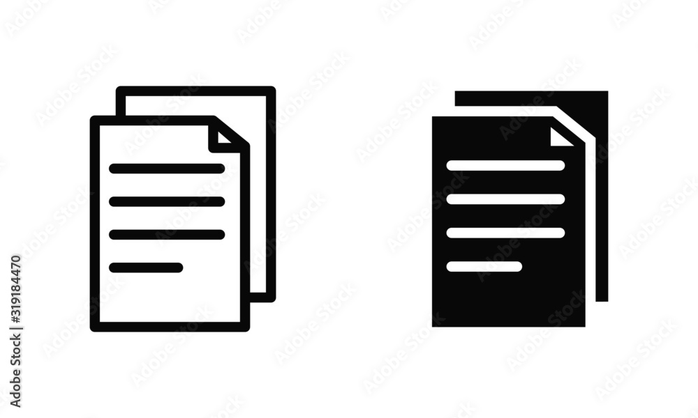 file folder with documents isolated symbol icon file folder with documents isolated symbol icon