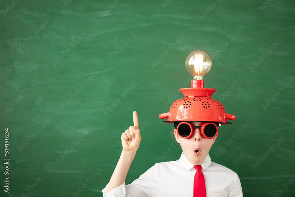 Fotografie Bright new idea concept. Back to school