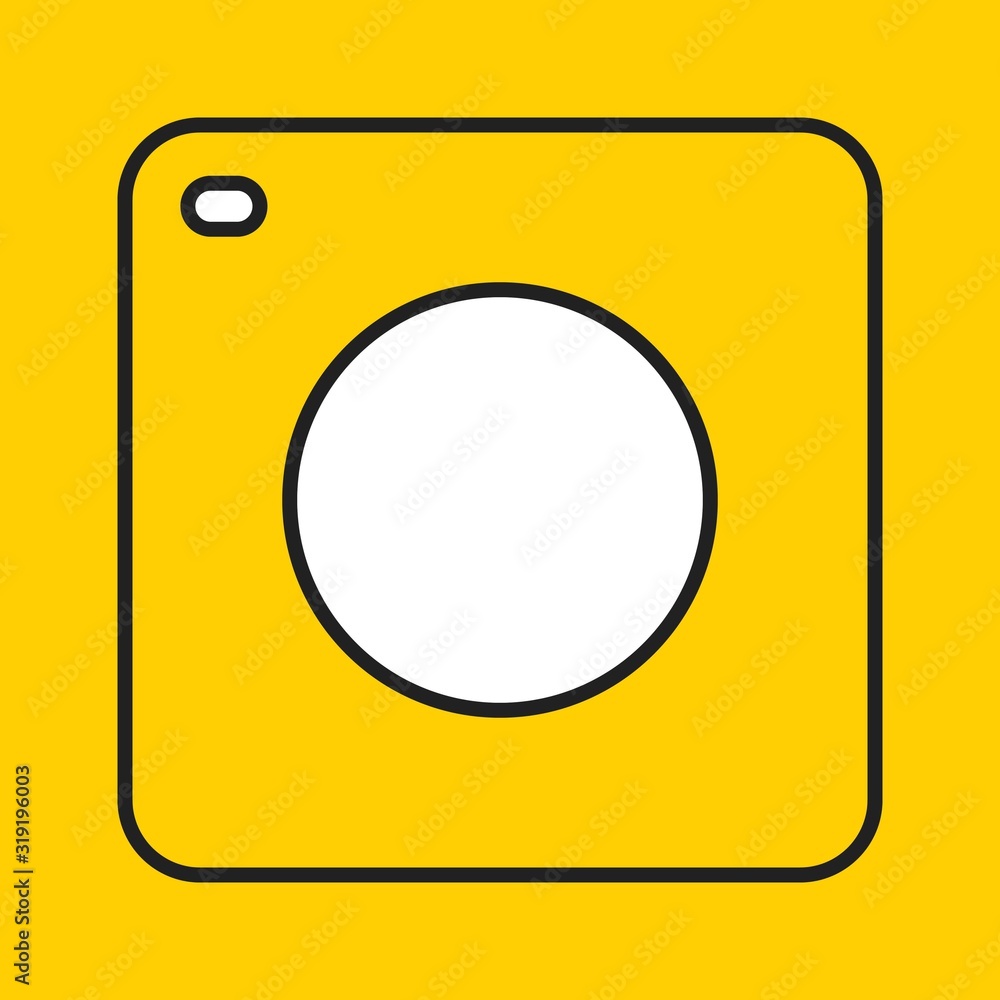 illustration vector graphic of camera icon, fit for icon, symbol, logo, illustration, etc. illustration vector graphic of camera icon, fit for icon, symbol, logo, illustration, etc.