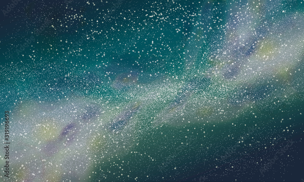 Obraz premium Background Galaxy,Abstract,Textuer,Green