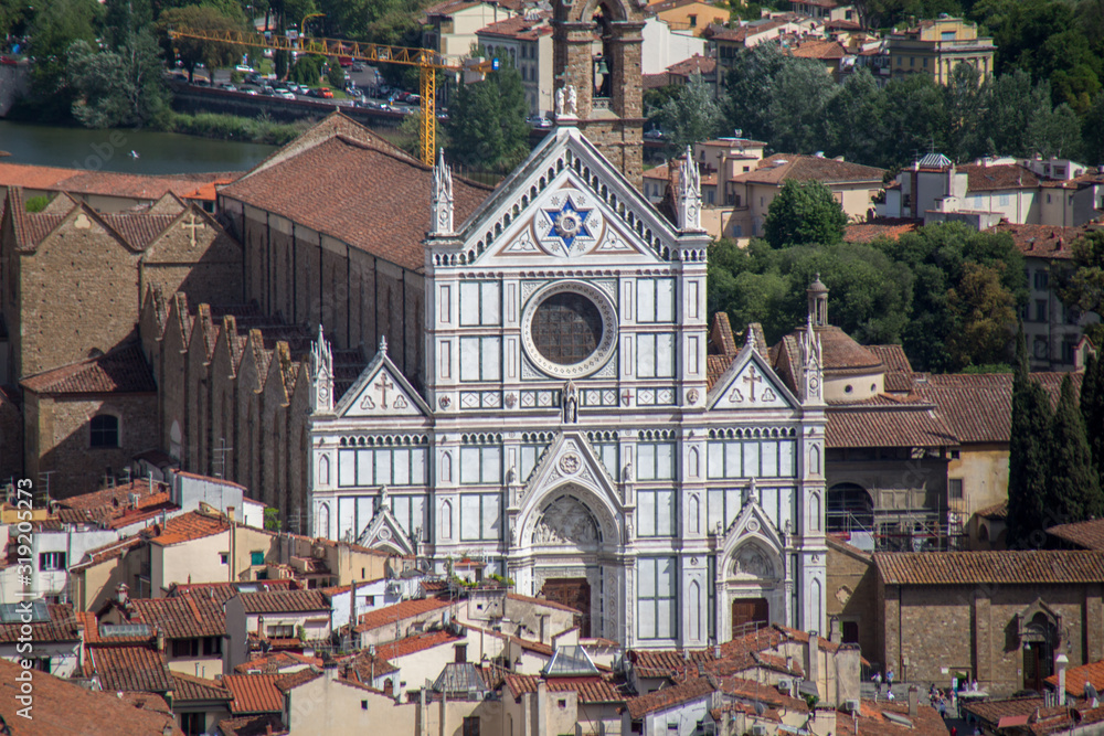 Santa Croce church, Florence, Tuscany, Italy