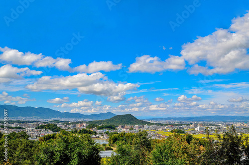 奈良　甘樫丘からの眺め © peia