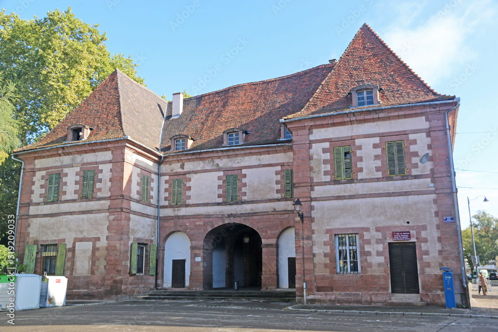 Old building in Selestadt, France