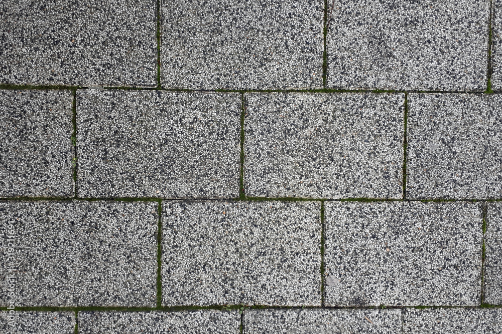 gray granite tiles on the street gray granite tiles on the street