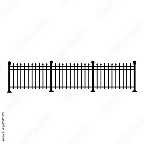  Fence. vector