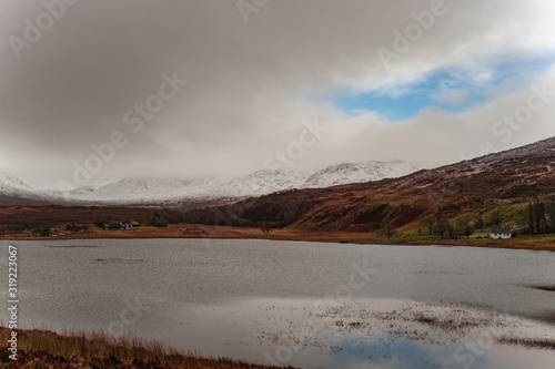 lake in mountains