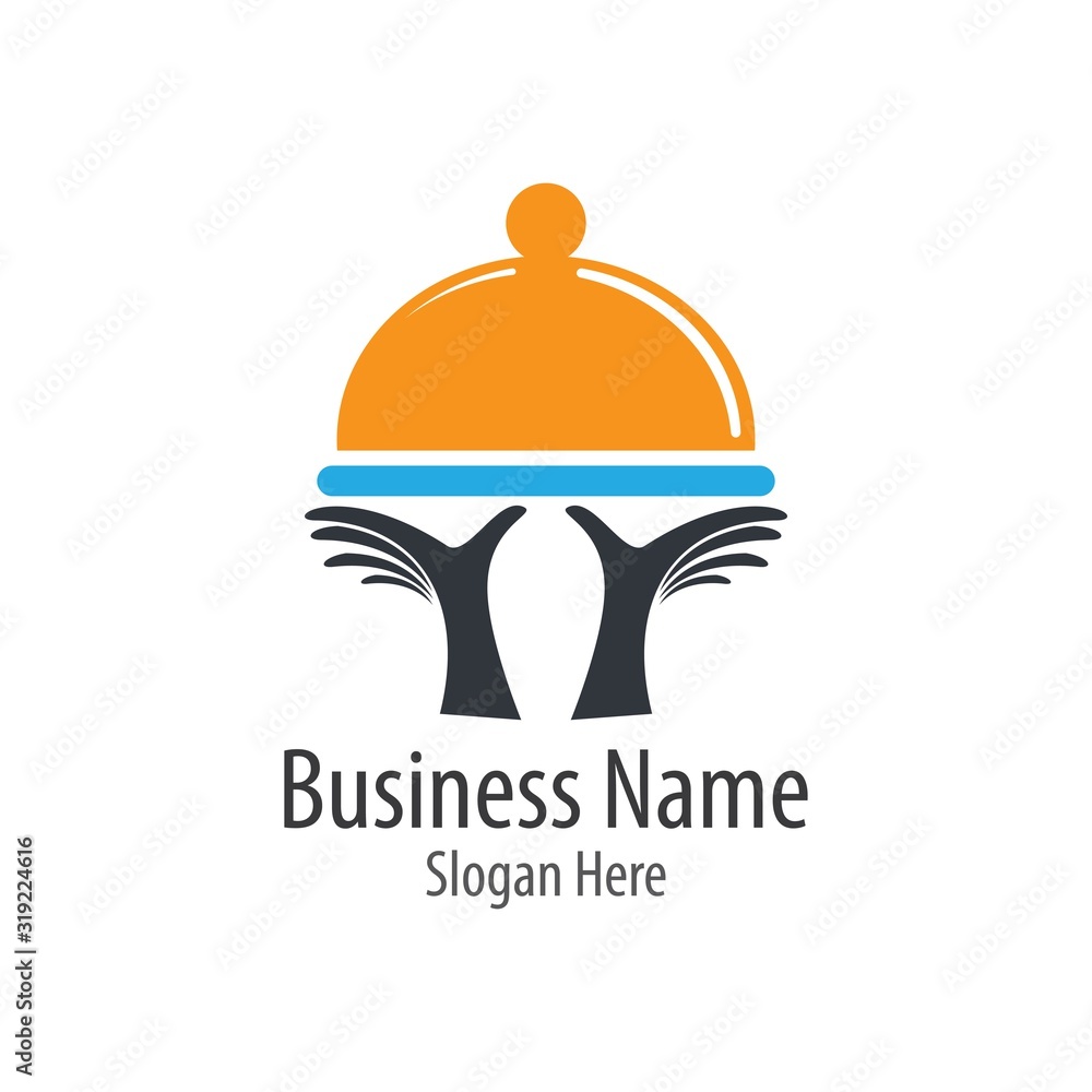 Food delivery logo template Food delivery logo template