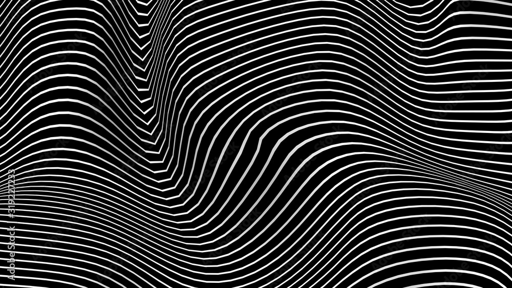 Black and white curve wave line abstract background. Black and white curve wave line abstract background.