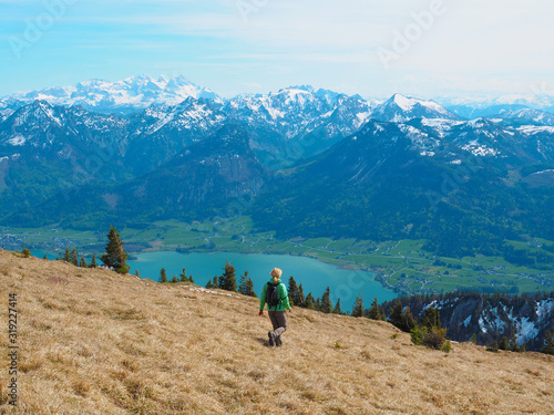 Wanderung vom Wolfgangsee auf den Schafberg photo