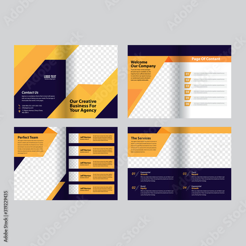corporate business brochure template