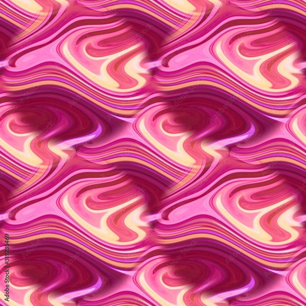 Seamless pattern of bright stains of paint, bright colors. Psychedelic abstract background. Texture for textile, design, web.
