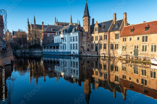 Old houses in Bruges