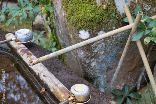 Japanese bamboo water fountain 7