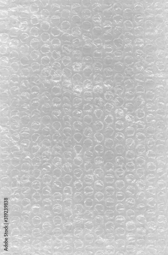 photo texture of packaging white bumpy polyethylene