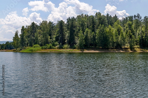 Landscape by Vlasinsko lake in Sarbia photo