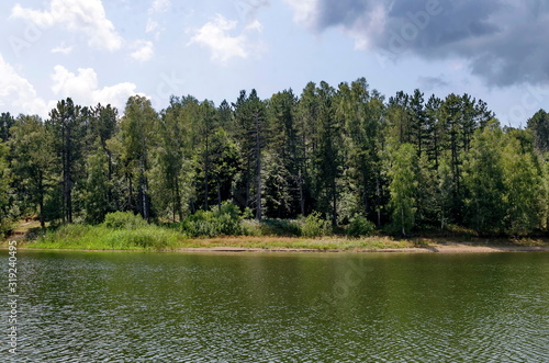 Landscape by Vlasinsko lake in Sarbia photo