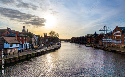 River Ouse in York, UK