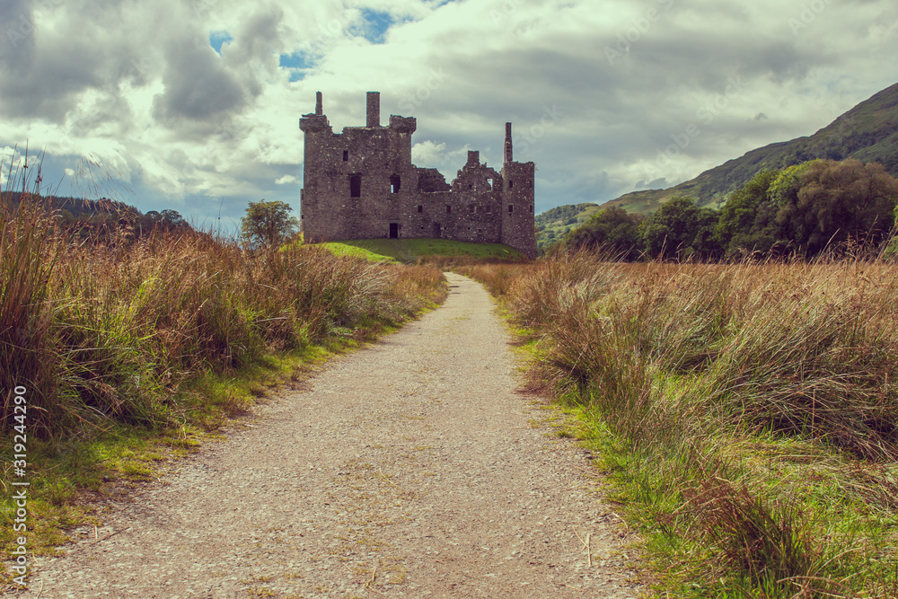 old castle in scotland highlands old castle in scotland highlands