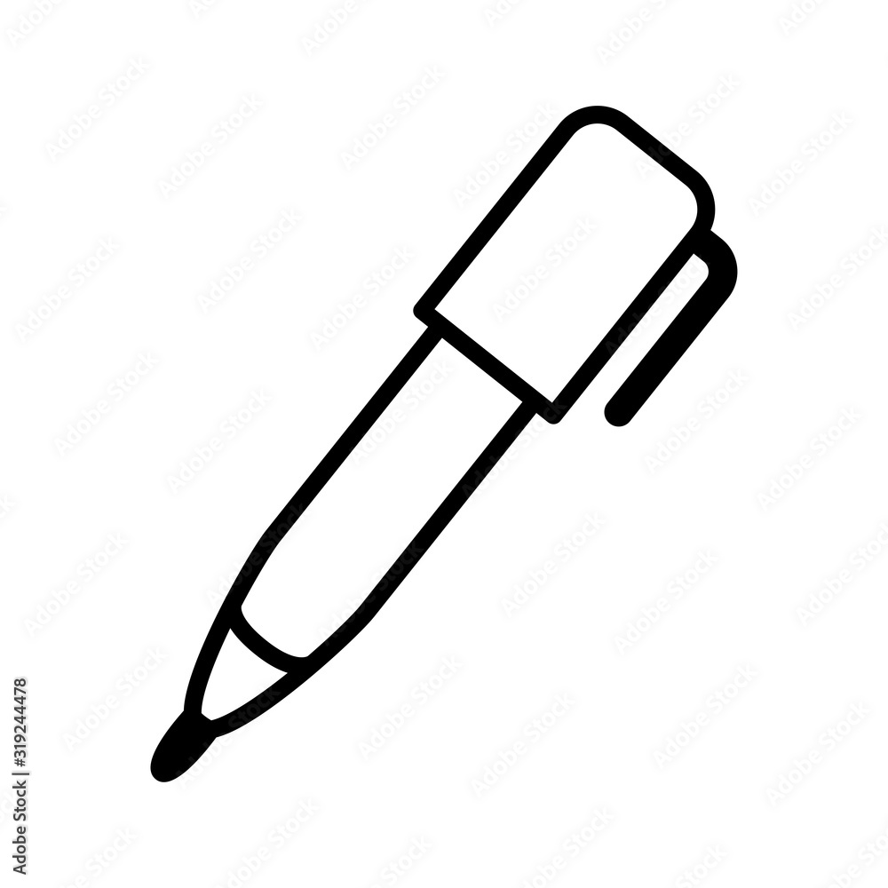Pen icon vector sign and symbol on trendy design Pen icon vector sign and symbol on trendy design
