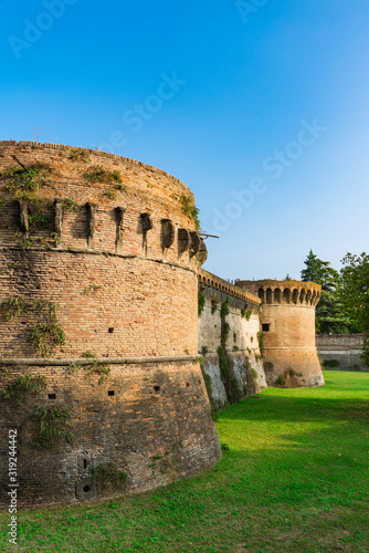 Castle Rocca di Ravaldino in Forli, Italy
