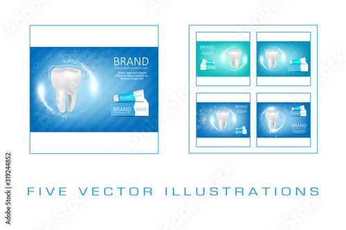 Whitening toothpaste ad