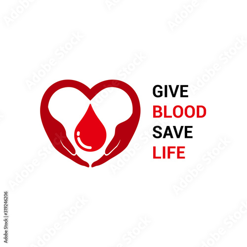 blood donor save life banner poster. blood donation vector design