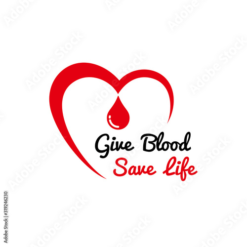 blood donor save life banner poster. blood donation vector design