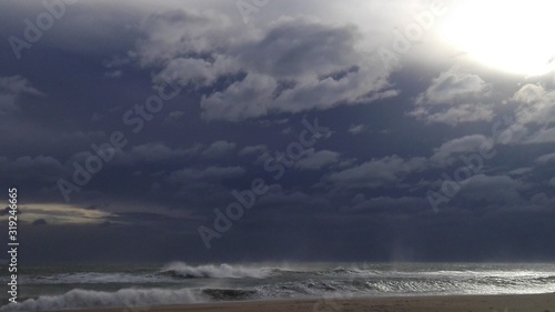 clouds over the sea before the storm © Julia