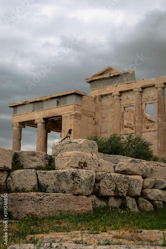 templo de la acropolis de Atenas en Grecia