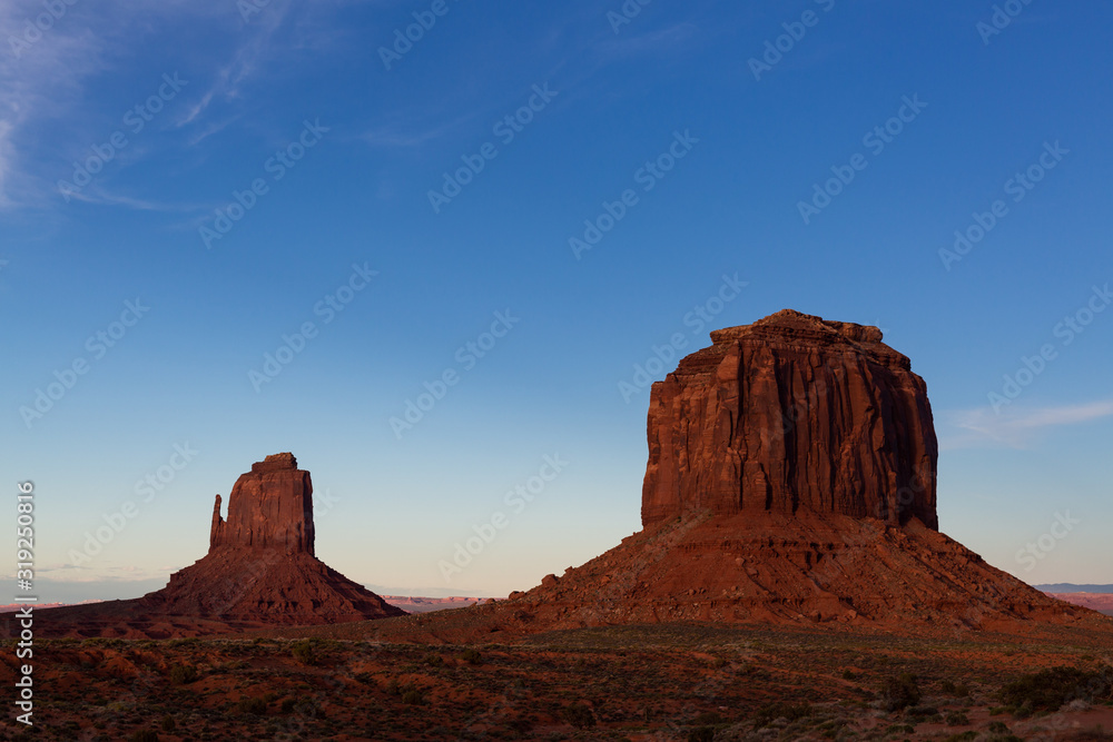 The incredible formations of Monument Valley The incredible formations of Monument Valley