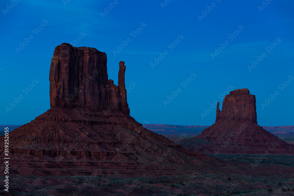 Night time in the American Southwest, Monument Valley