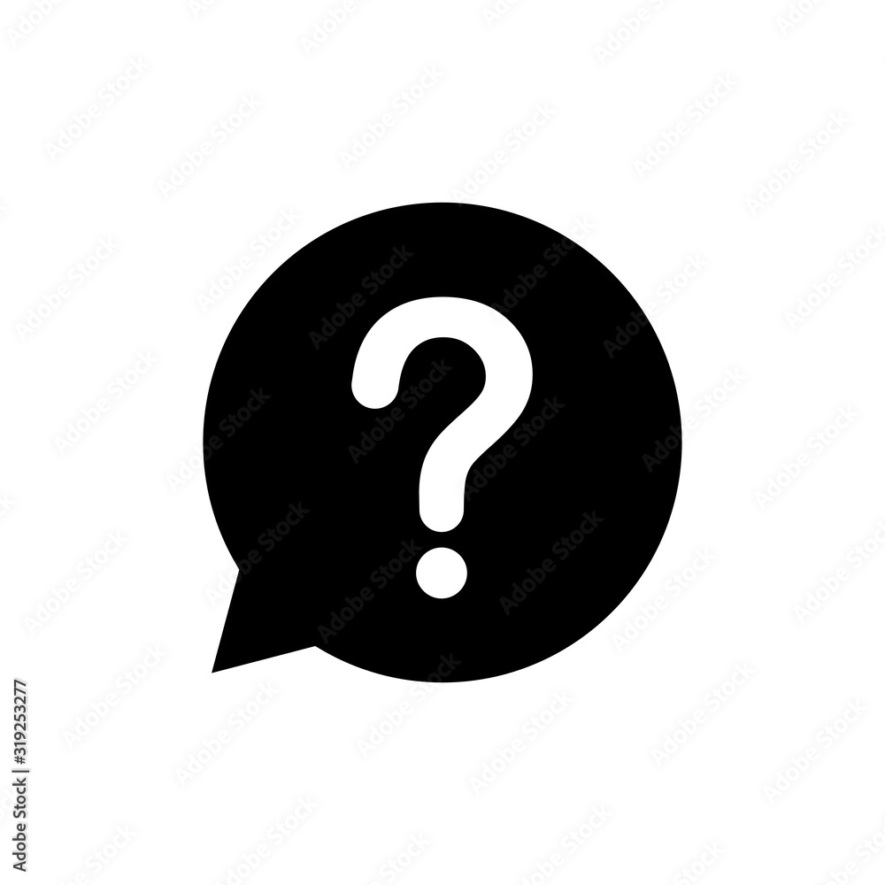 Help icon vector. Help Sign Symbol Vector Logo Template. Question Mark icon Help icon vector. Help Sign Symbol Vector Logo Template. Question Mark icon