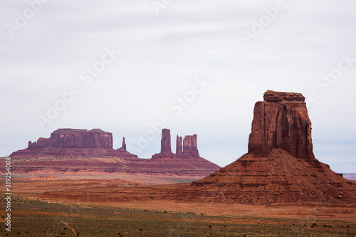 Incredible formations in Monument Valley