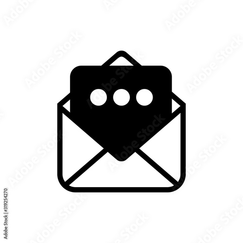 Sms icon vector isolated on white background. Mobile phone sms icon. Phone message icon design.